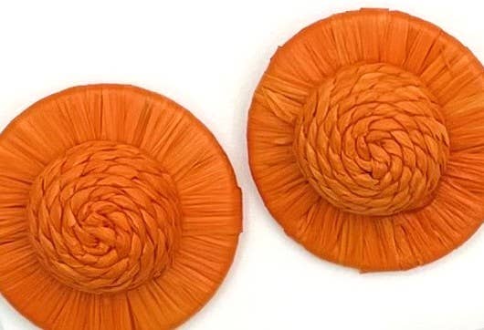 The Zadie Stud | Orange