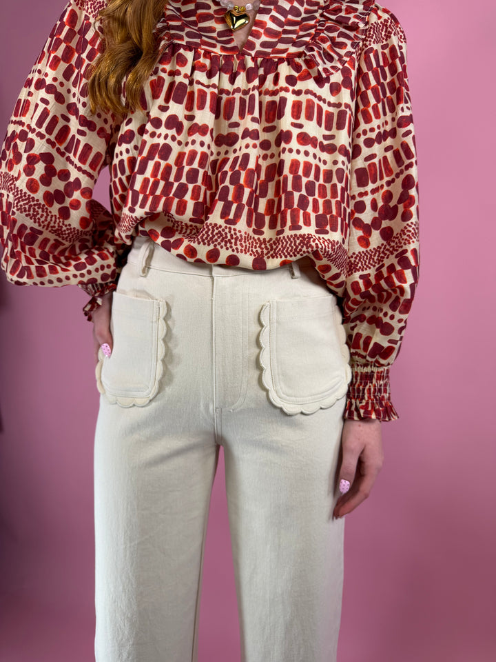 Pocket Full of Scallops Pants