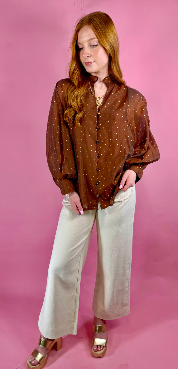Espresso Martini Blouse