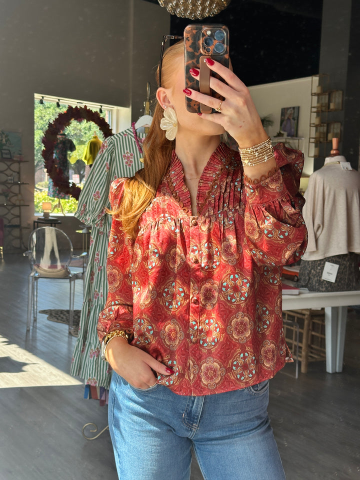 Oliver Top | Desert Jewel