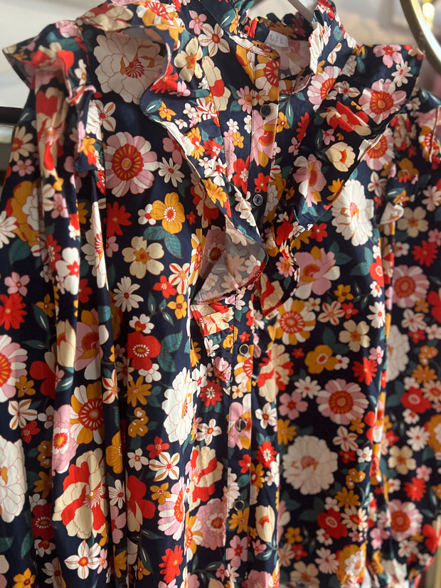 Cashiers Floral Blouse