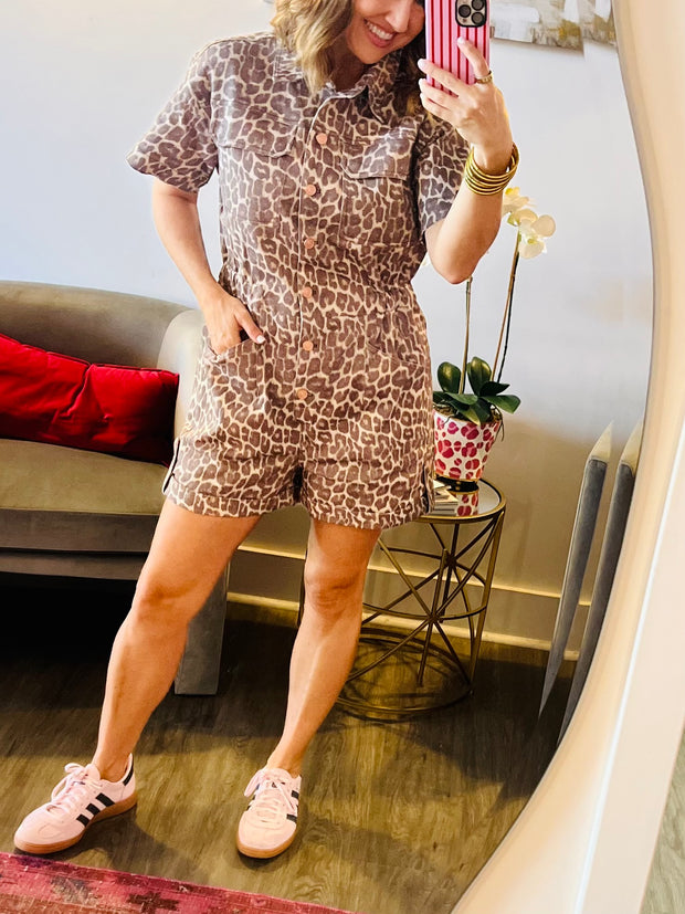 Safari Chic Romper