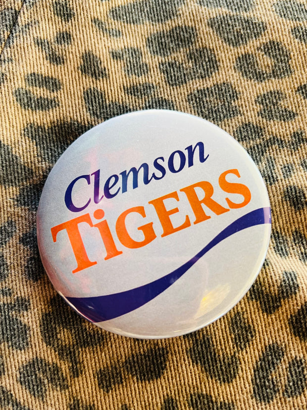 Clemson Tigers Button