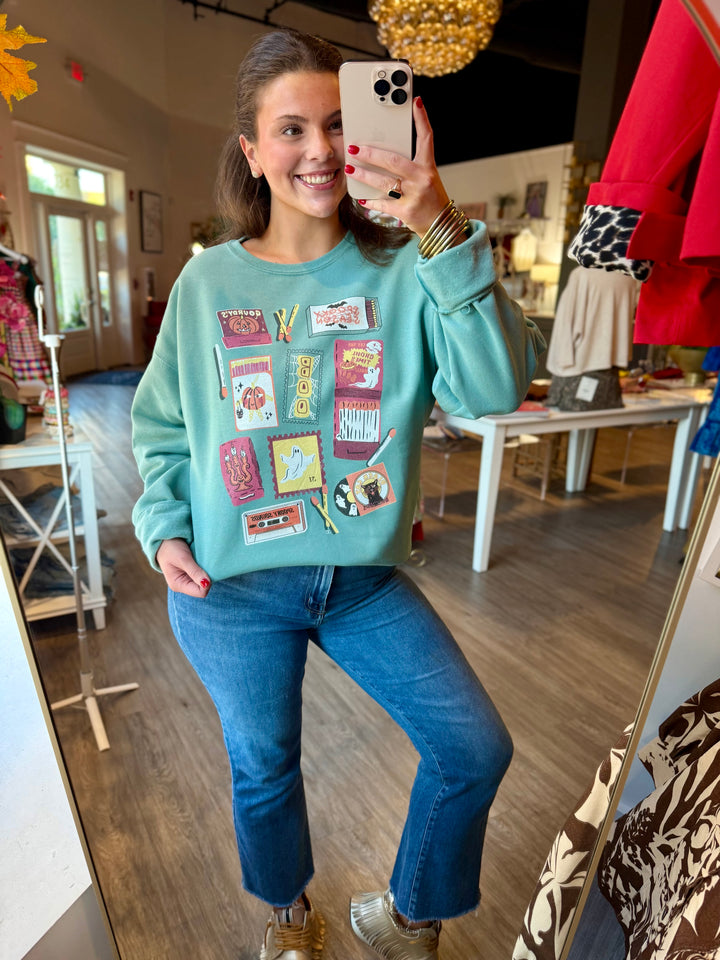 Halloween Matchbox Sweatshirt