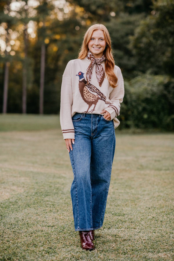 Pheasant Knit Sweater