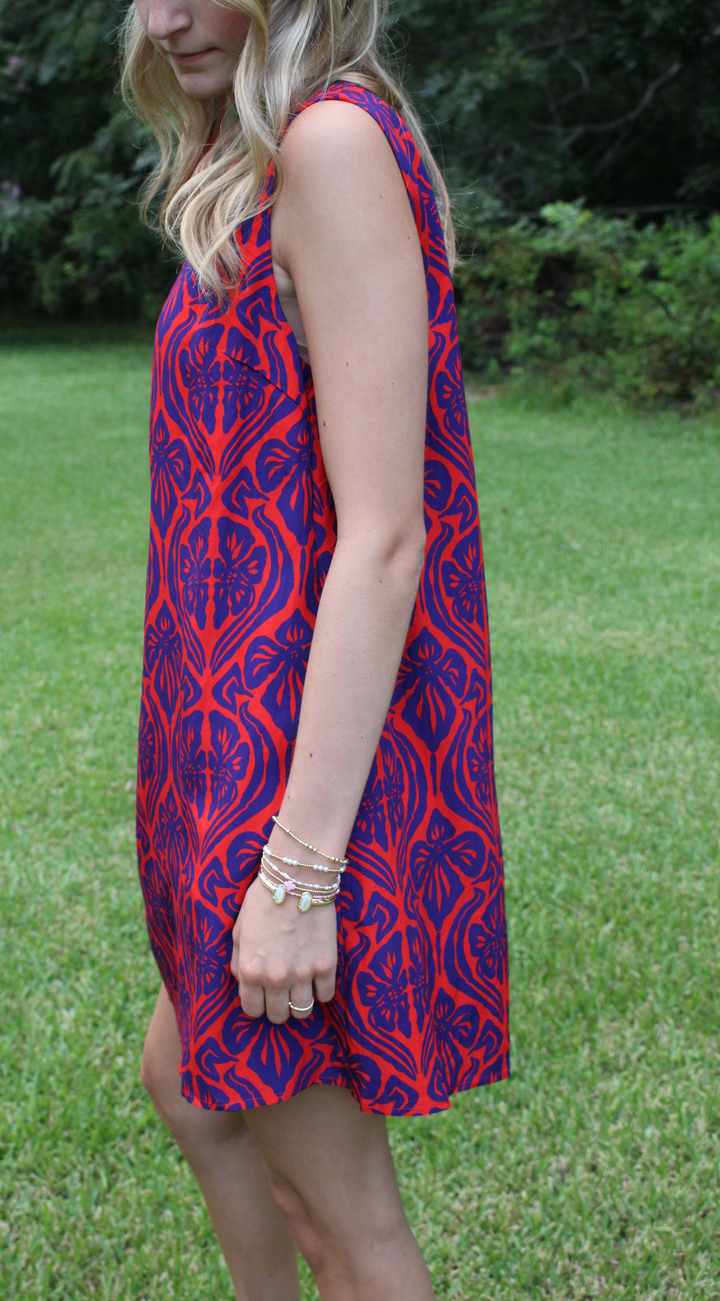 Touchdown Tiger Sheath Dress