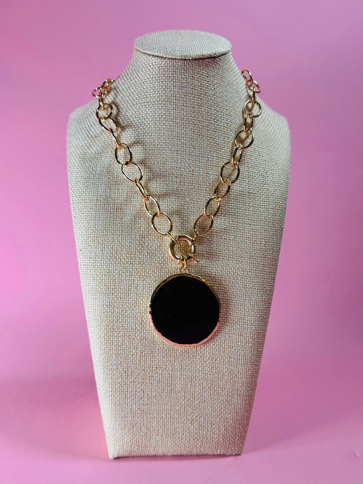 Gracen Disc Necklace