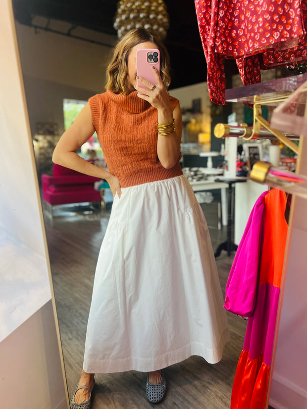 Marlene Top | Burnt Orange