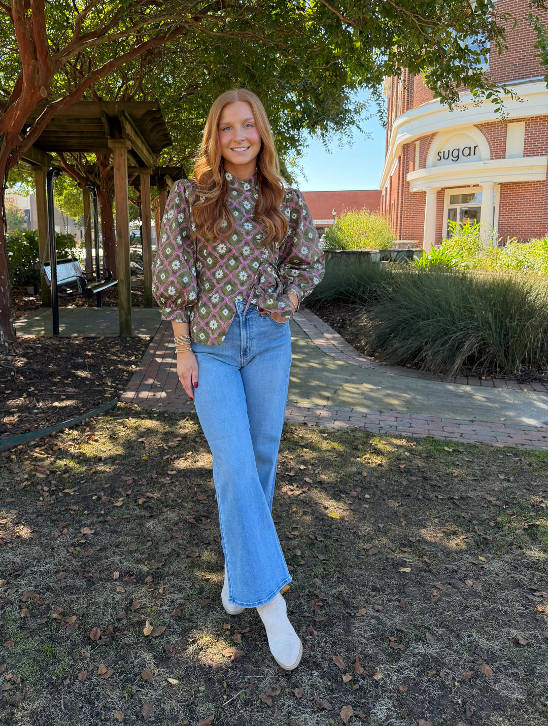 English Garden Blouse