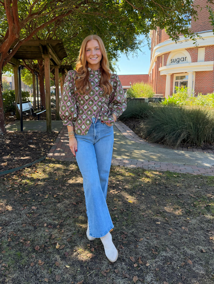 English Garden Blouse