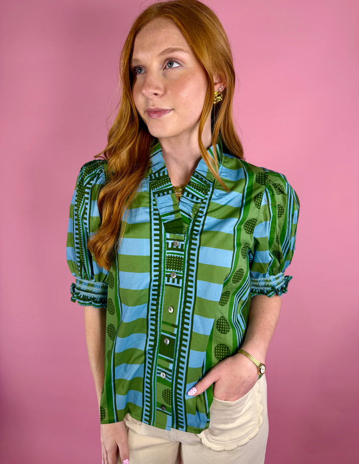 Hollis Puff Sleeve Blouse