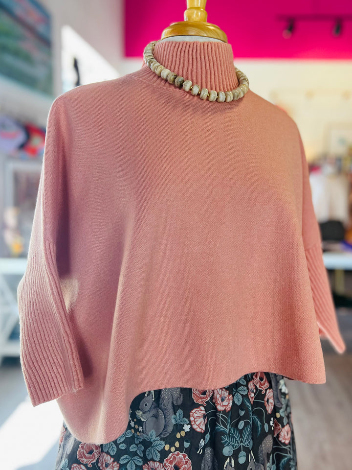 Aja Sweater | Rose Linen