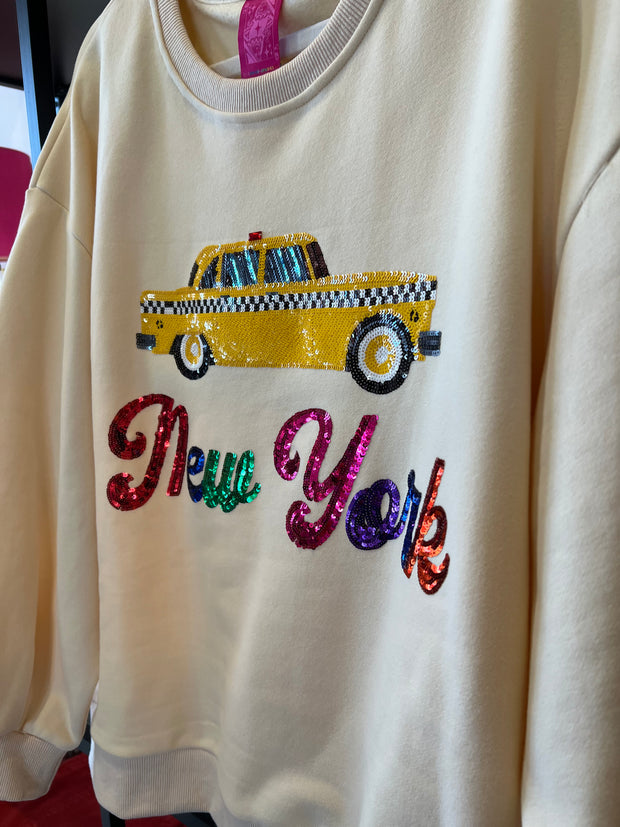 Rainbow New York Taxi Sweatshirt