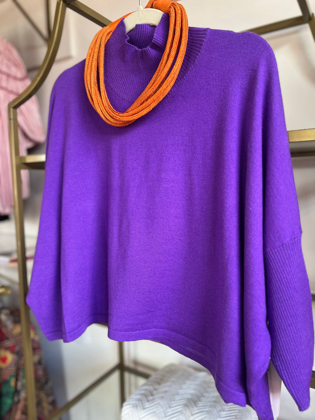 Aja 'Ortho' Solid Top | Purple