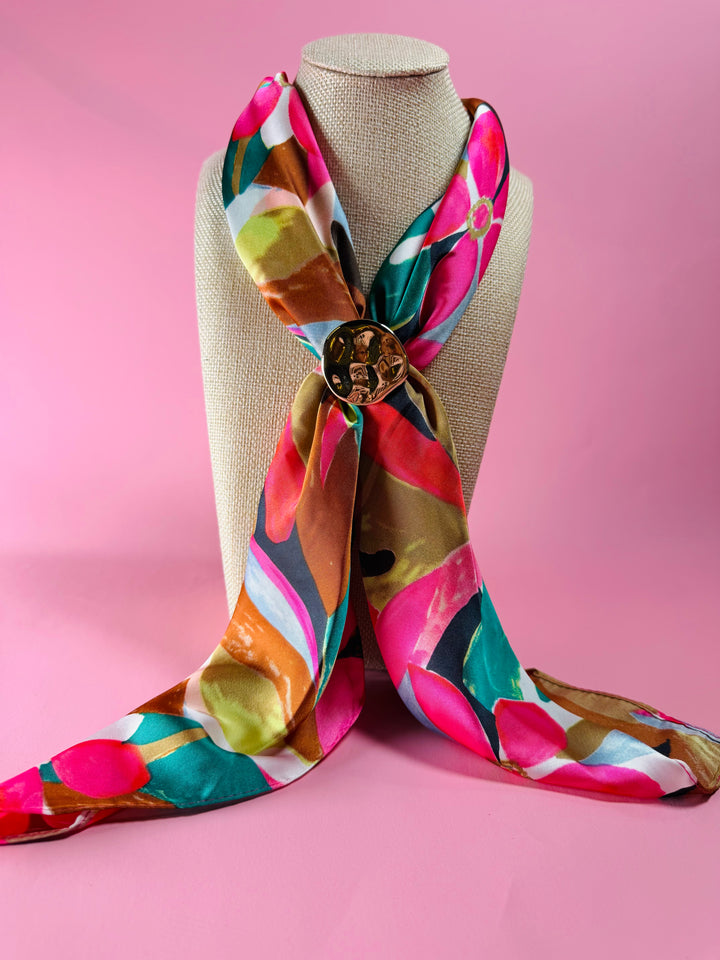 Abstract Petals Neck Scarf