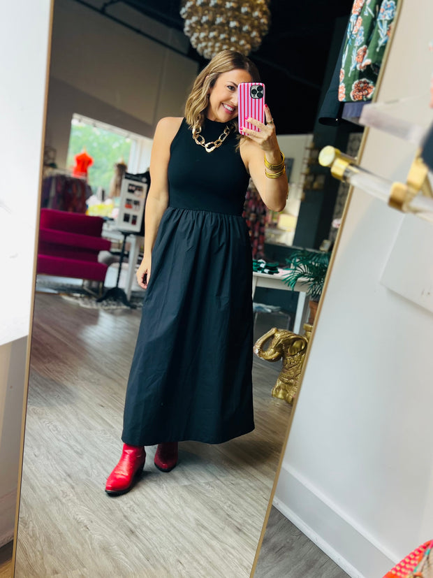 8.28 PREORDER :: Back in Black Maxi