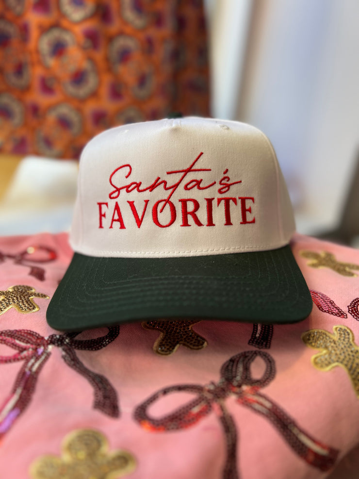 Santa's Favorite Trucker Hat