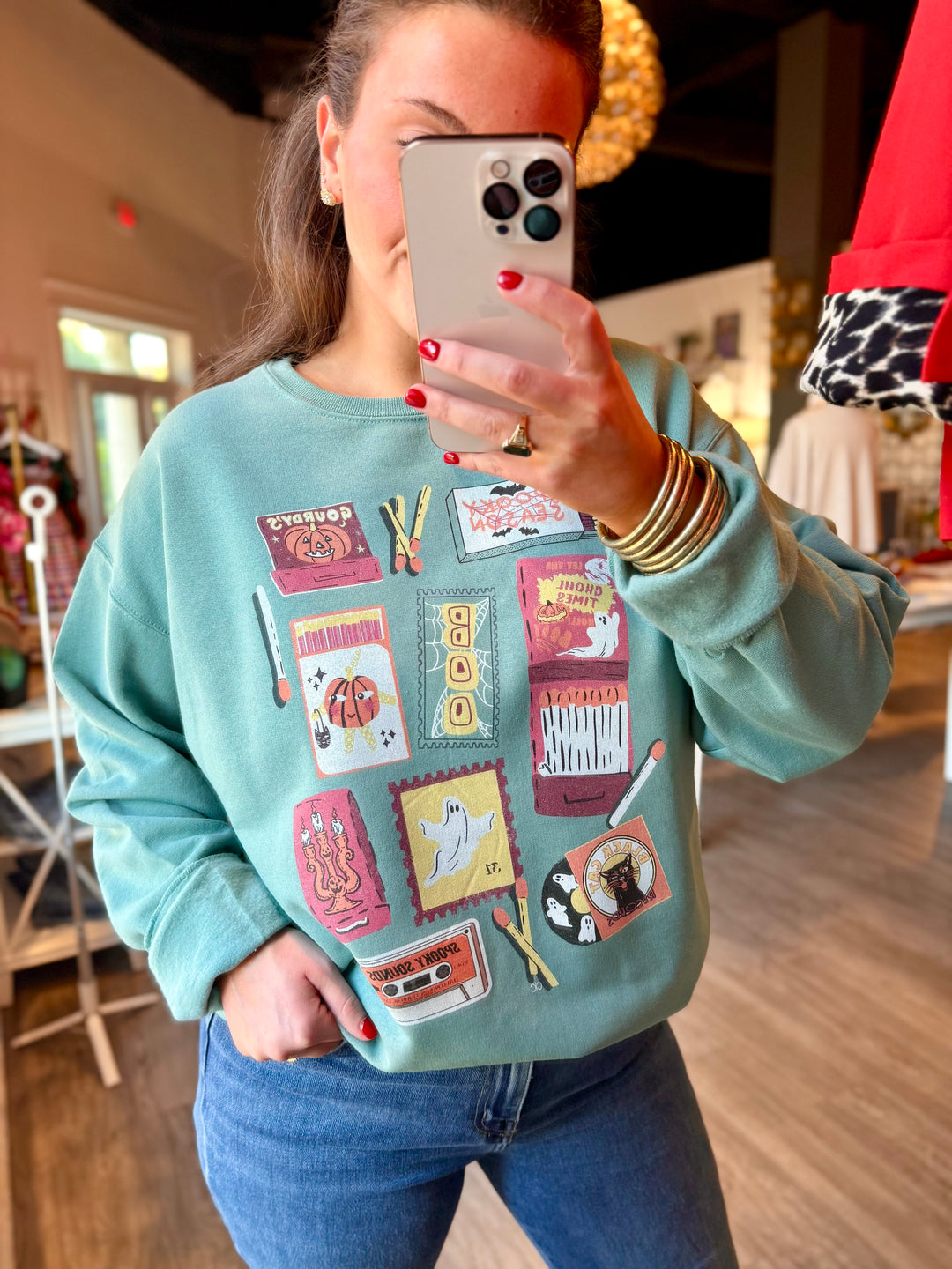 Halloween Matchbox Sweatshirt