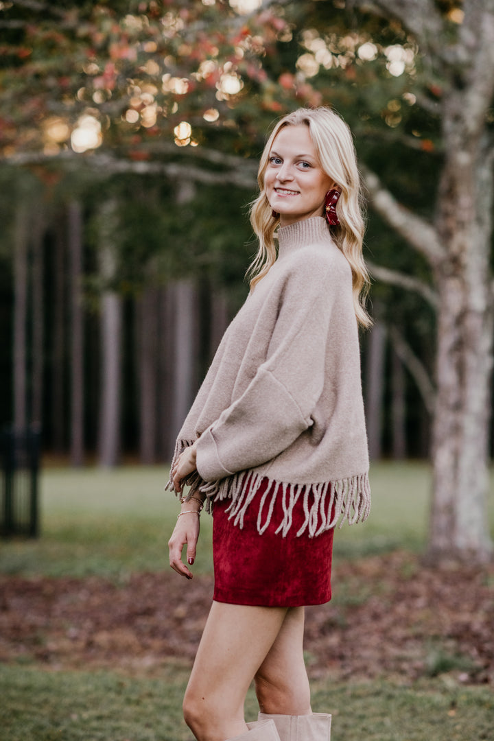 Sachi Aja Sweater | Warm Wheat
