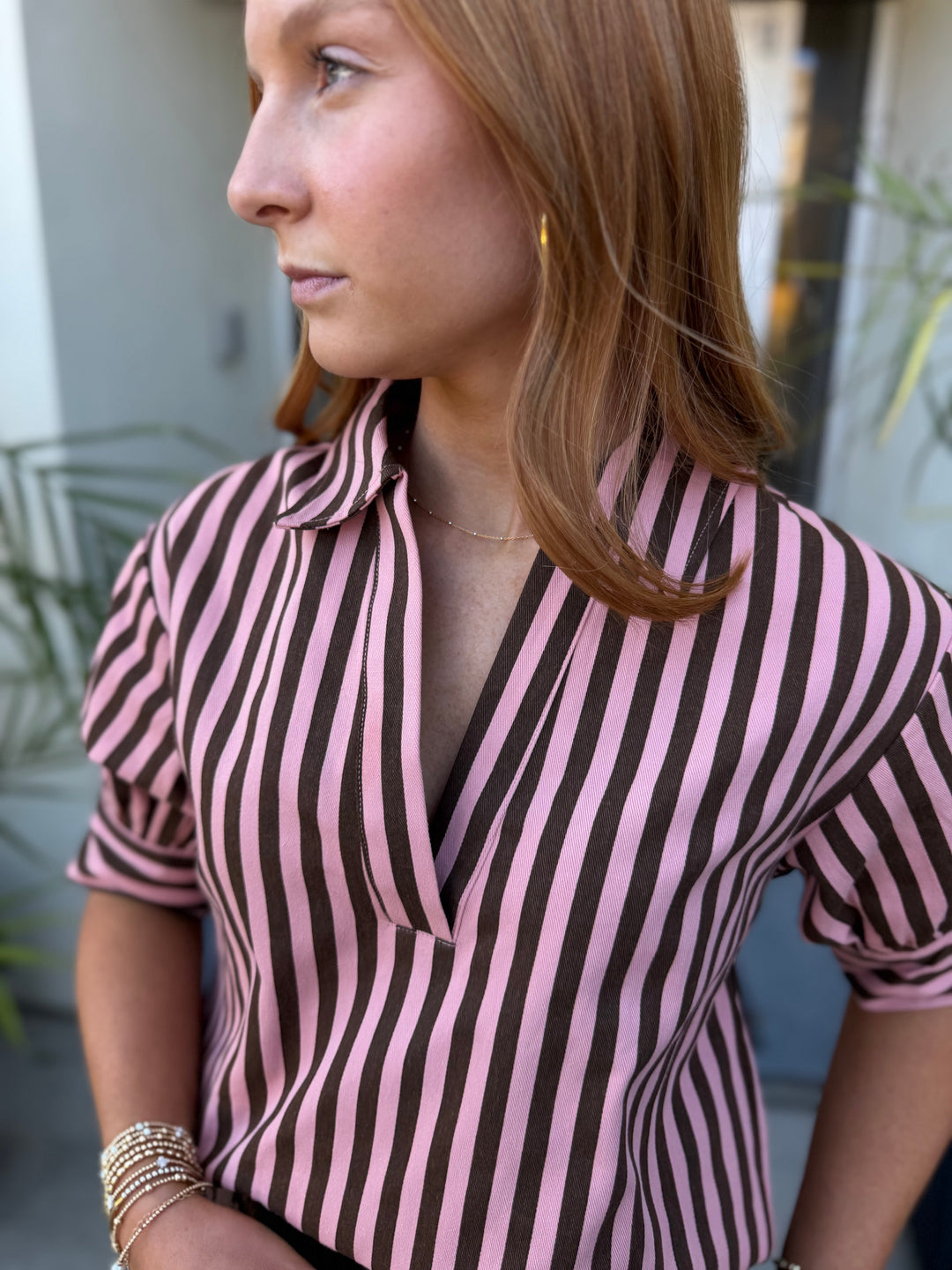 Rosie Striped Blouse