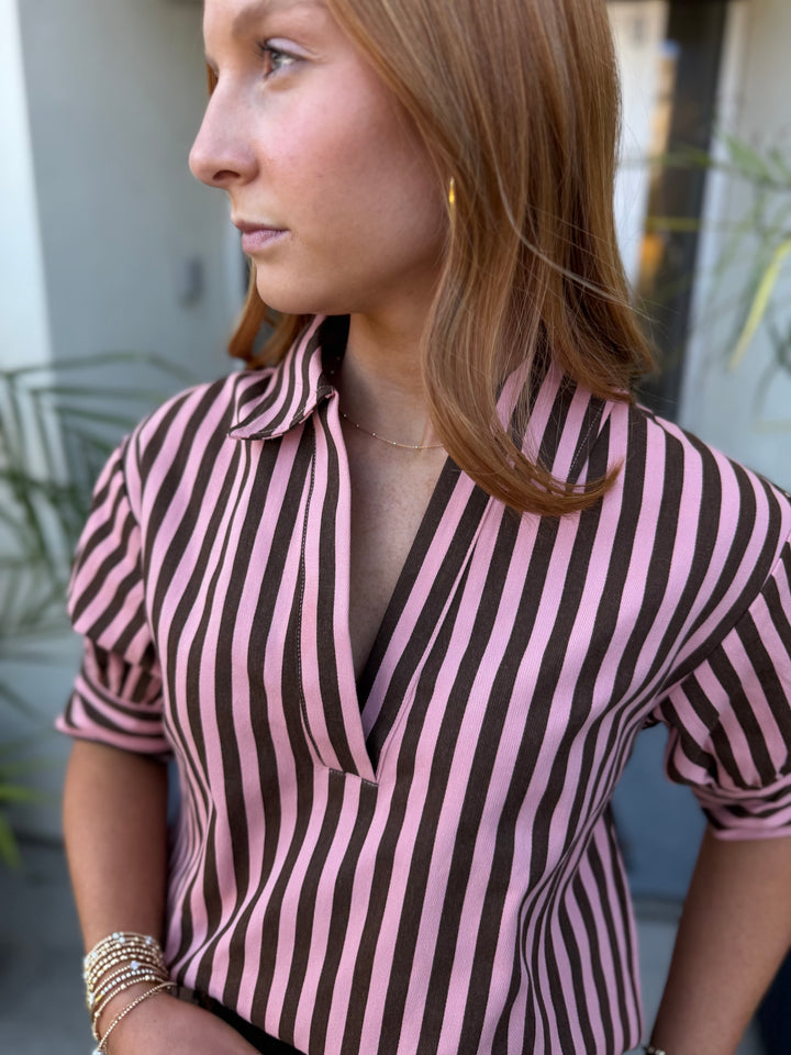 Rosie Striped Blouse