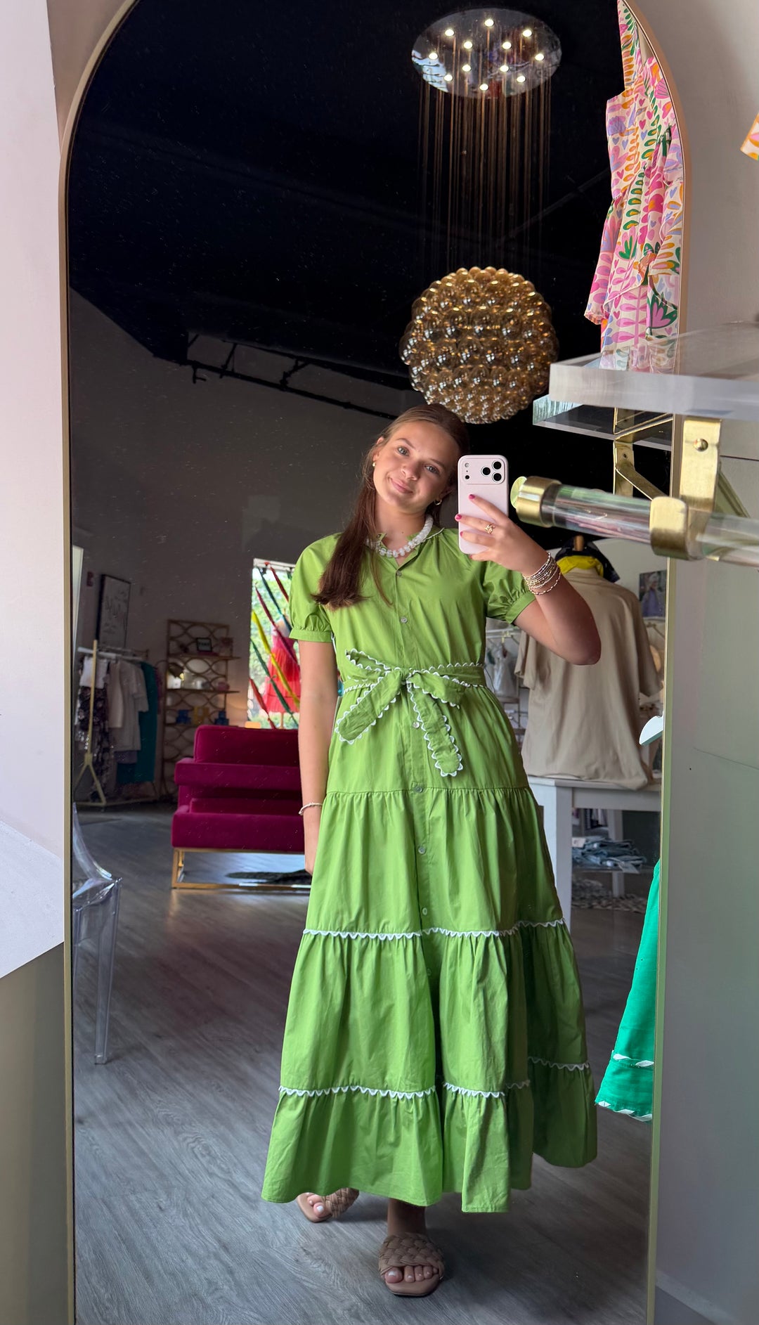 Celia Belted Maxi Dress