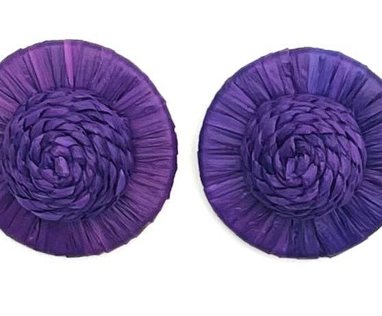 The Zadie Stud | Purple