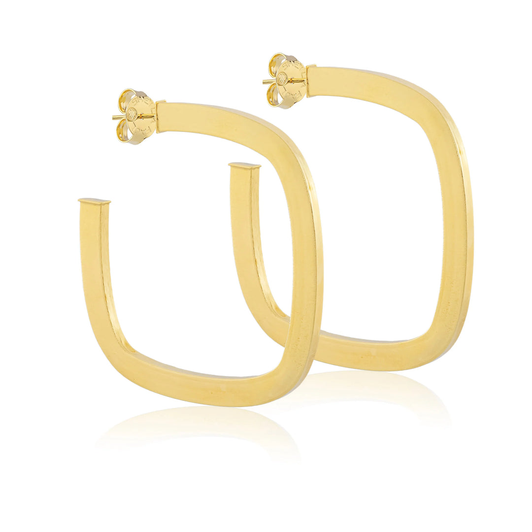 Square Elisa Hoops