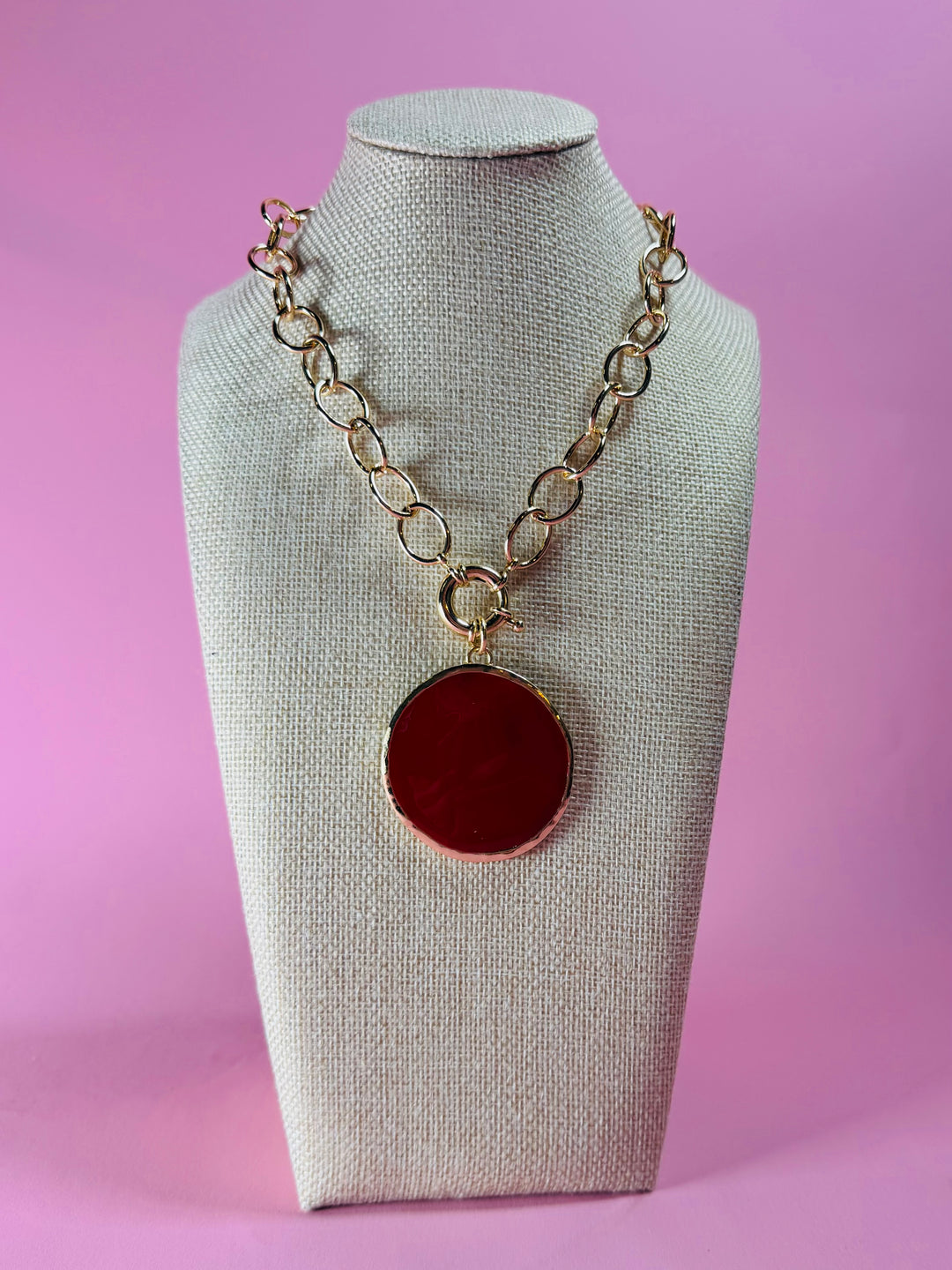 Gracen Disc Necklace
