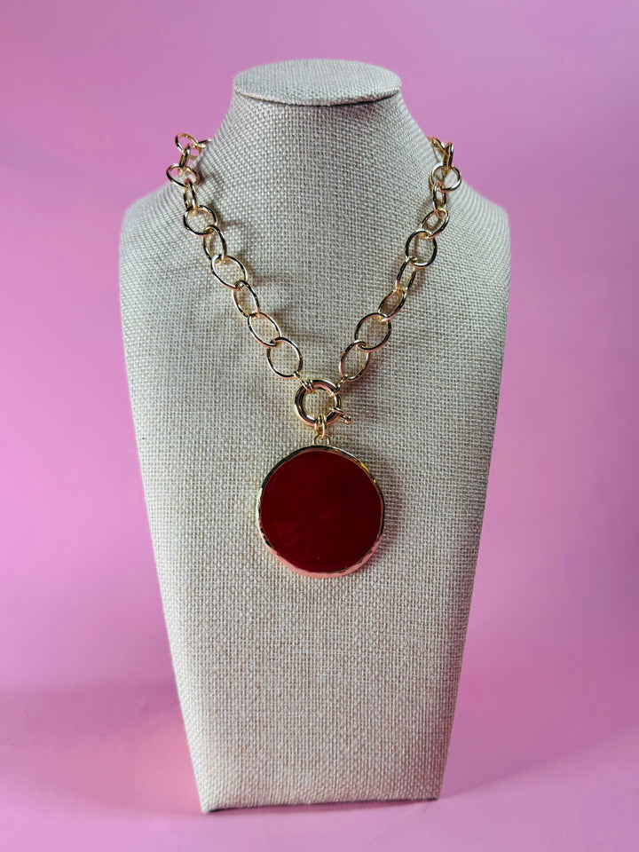 Gracen Disc Necklace