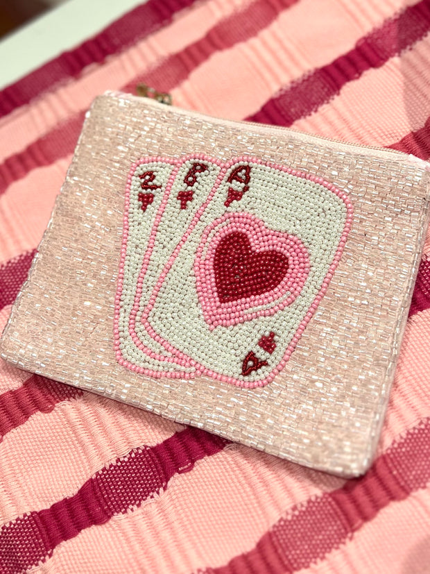 Ace of Hearts Coin Purse