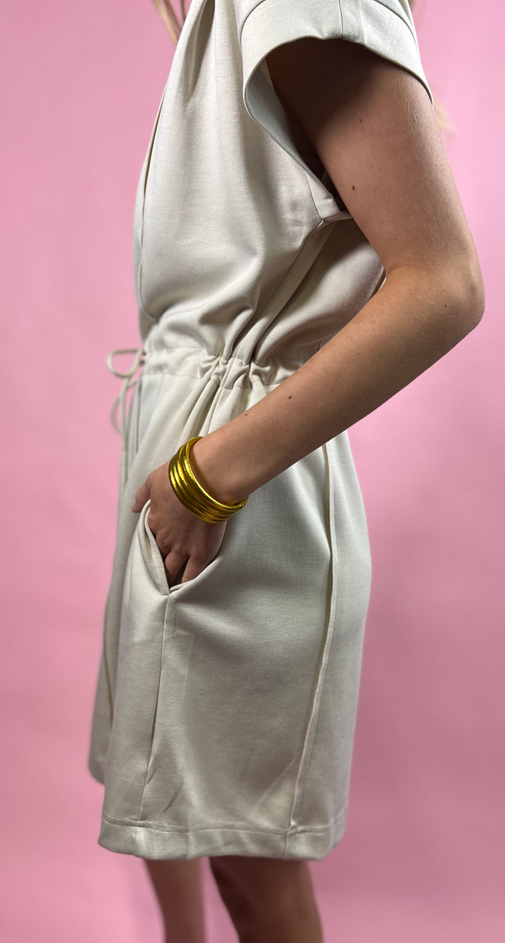 On the Go Active Dress | Ecru