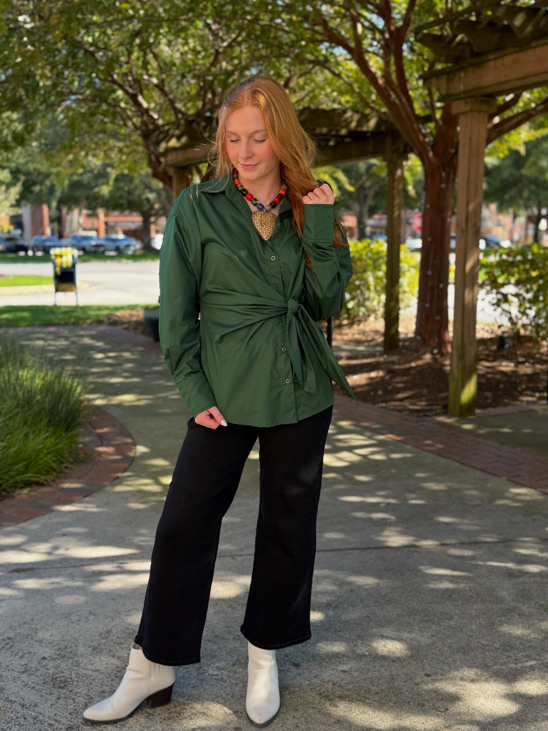 Ivy Wrap Blouse