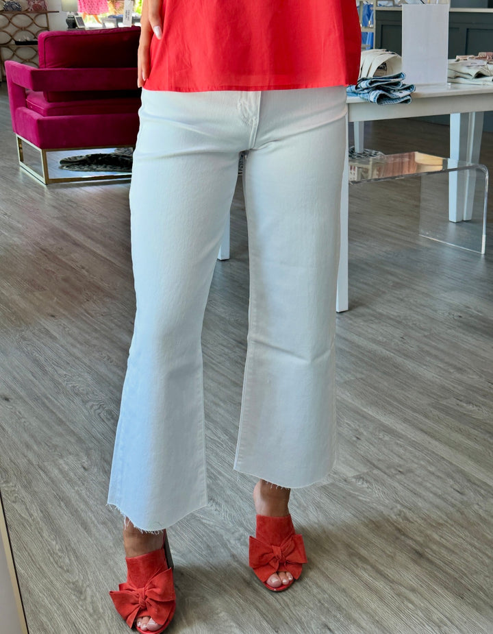Scissor Cut Wide Leg | Optic White