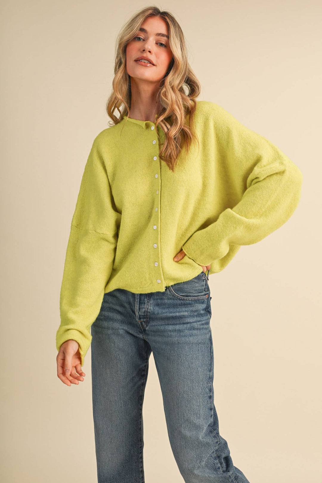 Forever Favorite Cardigan | Lime