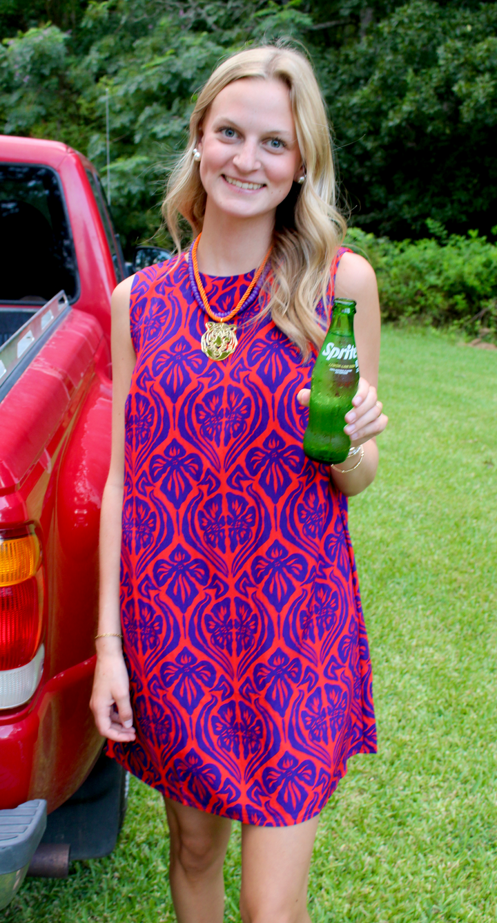 Touchdown Tiger Sheath Dress