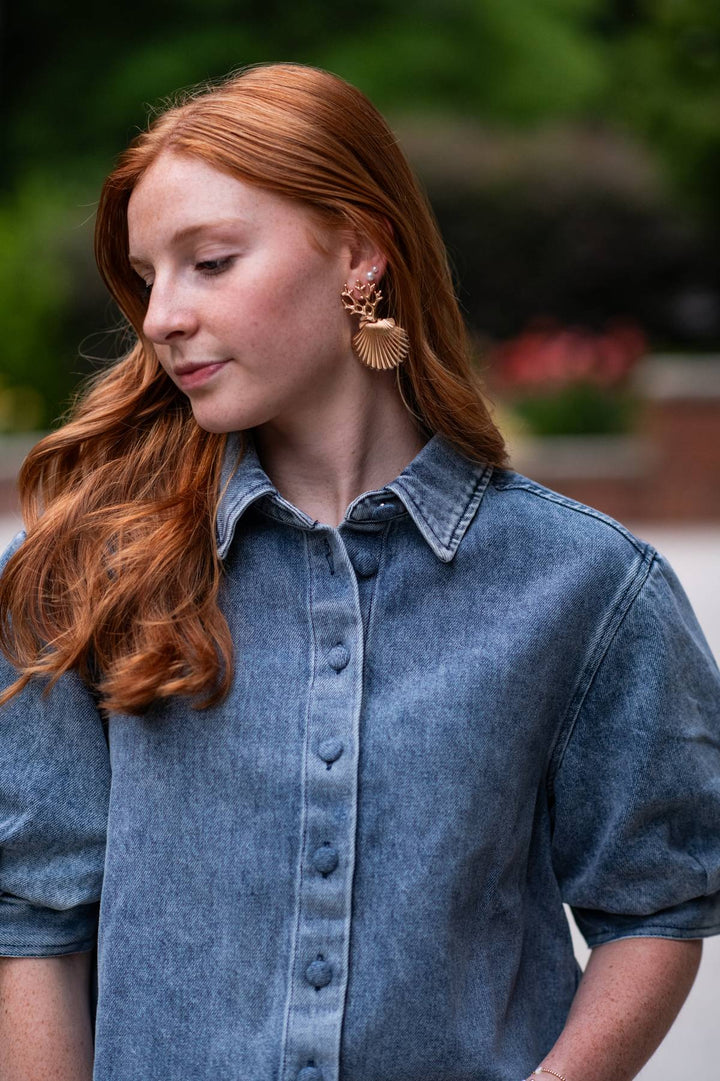 Kacey Button Down Blouse