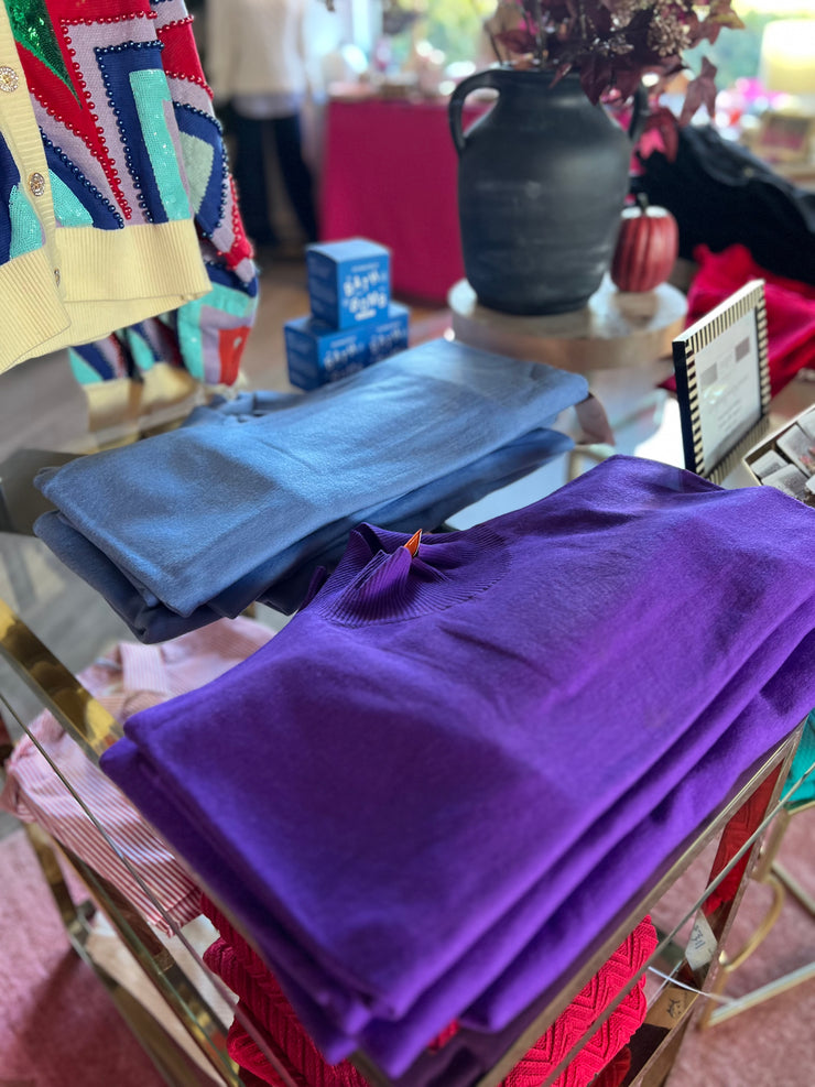 Aja 'Ortho' Solid Top | Purple