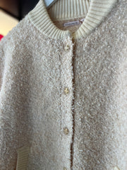 Golden Springs Boucle Sweater Button Up Jacket