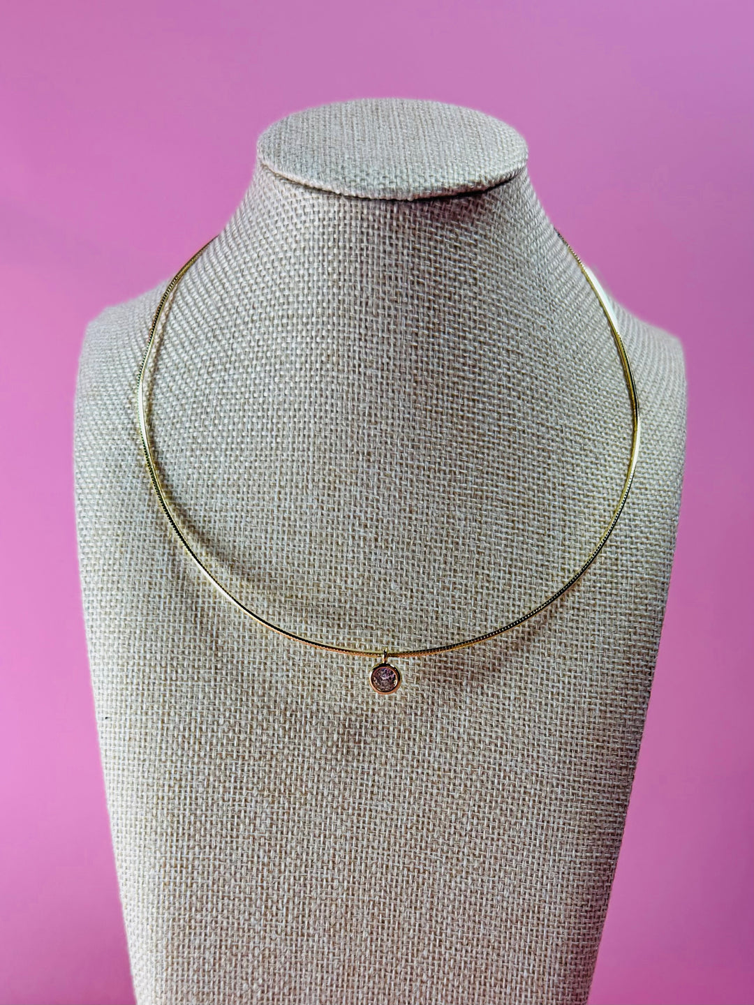 Simply Solitaire Necklace