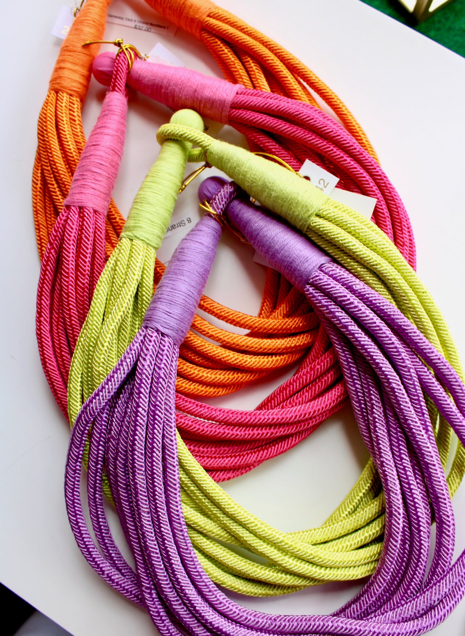 8 Strand Necklace | Citrus