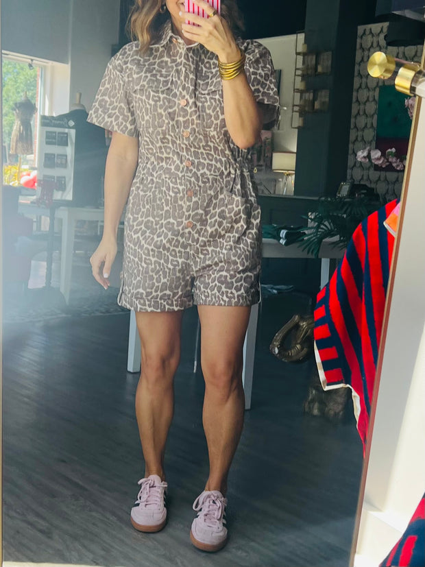 Safari Chic Romper