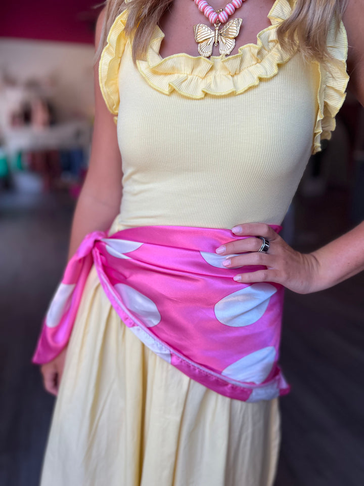 Summer Scarf | Polka Dot Paradise