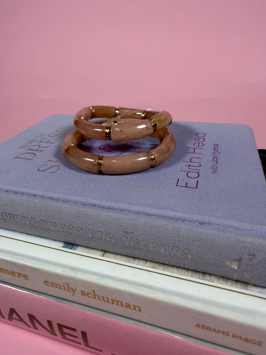 Rose Marbled Bangle
