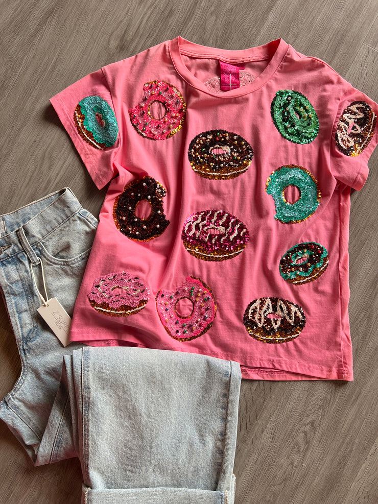 Pink Donut Tee - XS
