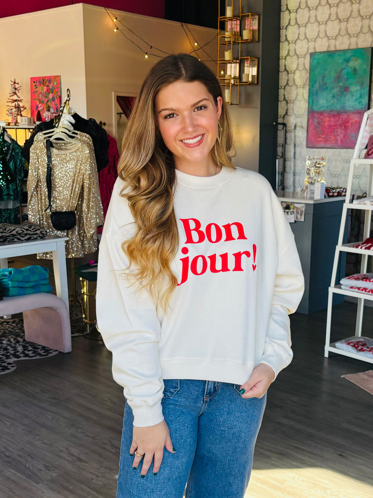 Bonjour Sweatshirt