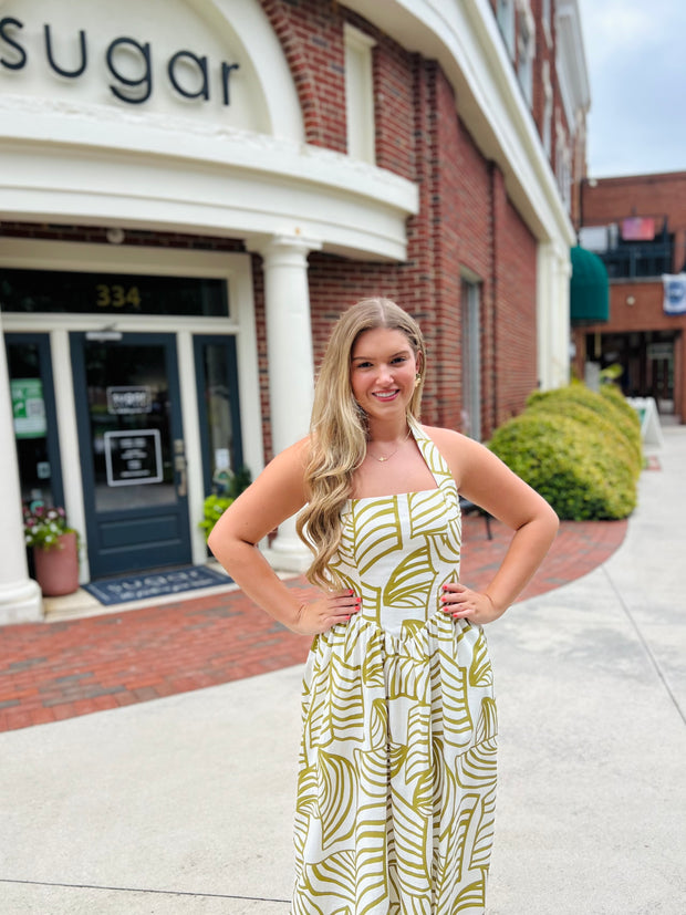 Kacey Halter Dress | Papyrus