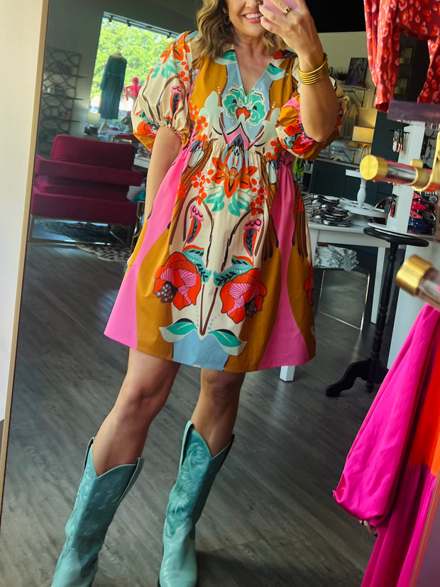 Gigi Dress | Art Nouveau