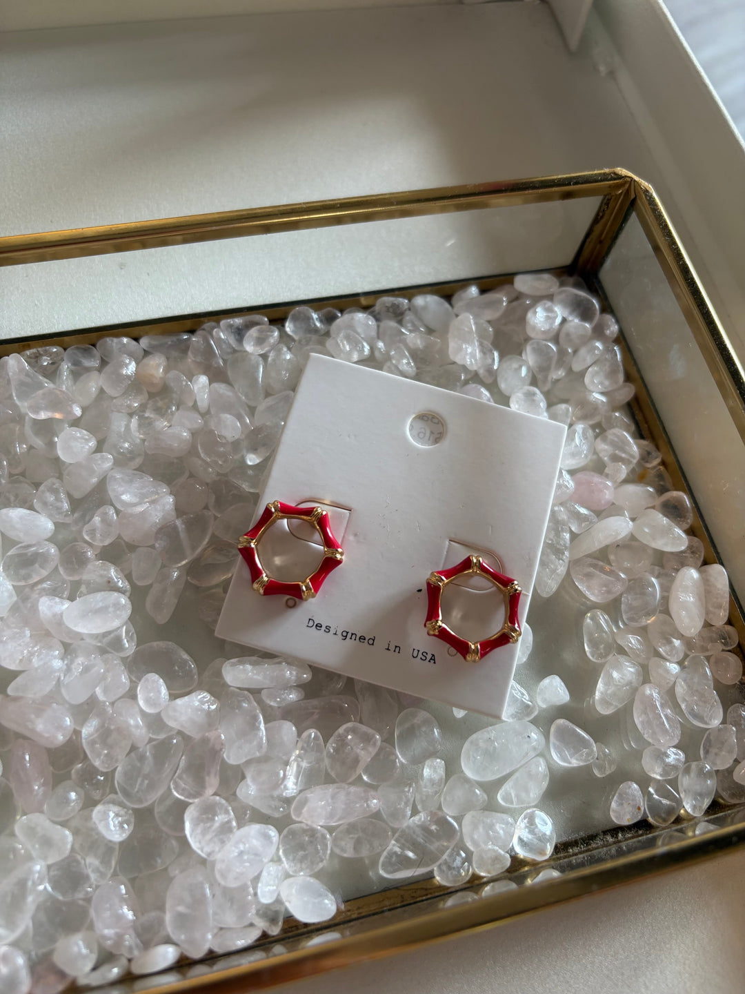 Palm Beach Bamboo Earrings
