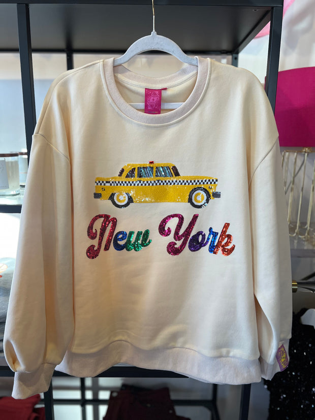 Rainbow New York Taxi Sweatshirt